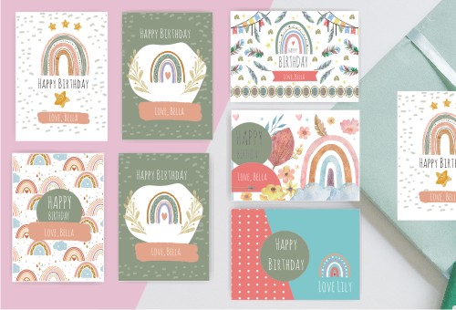 Boho rainbow